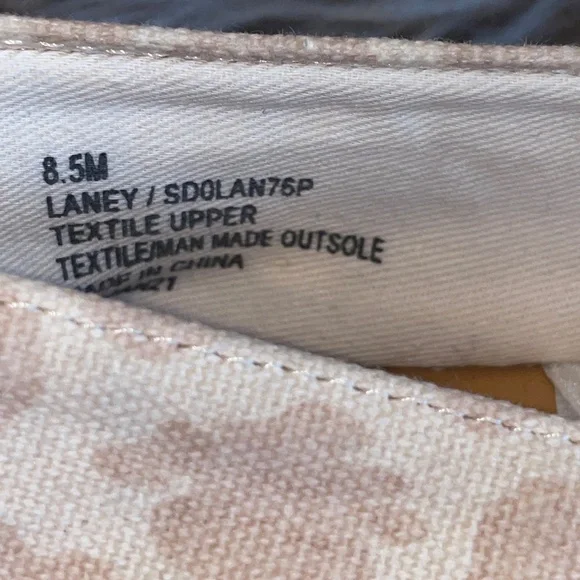 EUC Splendid Laney Animal Print Ivory Cheetah Espadrille Flats Size 8.5 - Picture 8 of 9